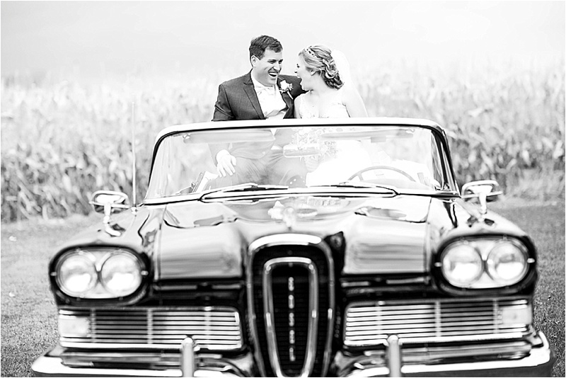 Classic Car Wedding Kendra Koman Photography 