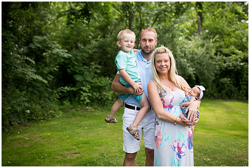 Sloan Family | In home newborn shoot
